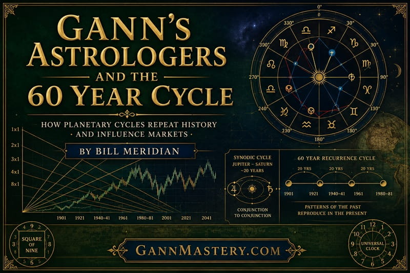 Gann’s 60 Year Cycle and Planetary Market Timing