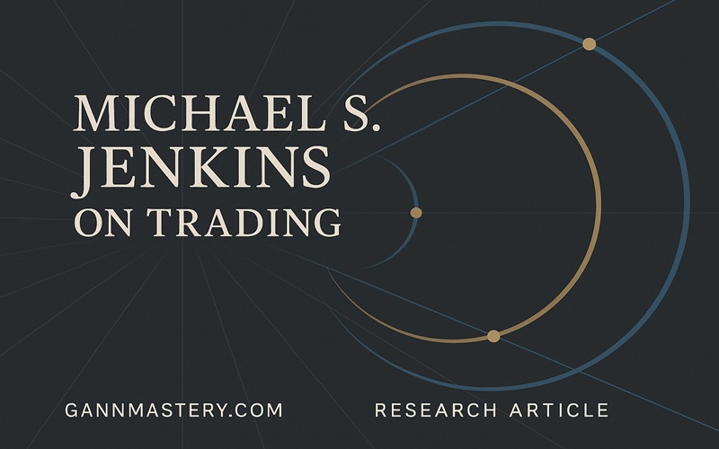 Michael S. Jenkins on Trading Cover