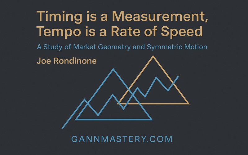 Timing is a Measurement Tempo is a Rate of Speed By Joe Rondinone Cover