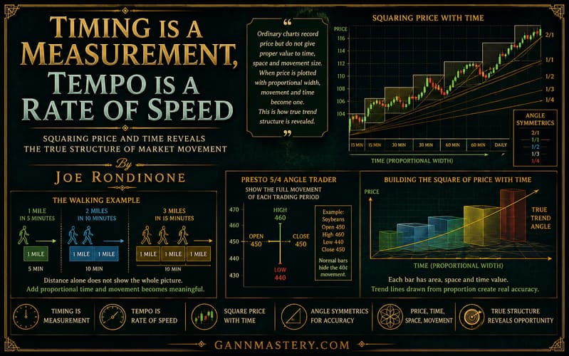 Timing is a Measurement Tempo is a Rate of Speed By Joe Rondinone
